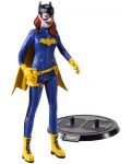 Екшън фигура The Noble Collection DC Comics: Batman - Batgirl (Bendyfigs), 19 cm - 1t