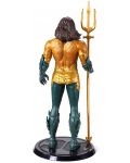 Екшън фигура The Noble Collection DC Comics: Aquaman - Aquaman (Bendyfigs), 19 cm - 4t