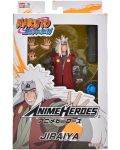Екшън фигура Bandai Animation: Naruto Shippuden - Jiraiya (Anime Heroes) - 5t