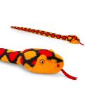 Екологична плюшена играчка Keel Toys Keeleco - Змия, 100 cm, асортимент - 4t