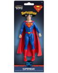 Екшън фигура The Noble Collection DC Comics: Superman - Superman (Bendyfigs), 14 cm - 2t