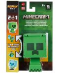 Екшън фигура Mattel Games: Minecraft - Creeper & Charged Creeper (Flippin Figs) - 8t