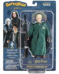 Екшън фигура The Noble Collection Movies: Harry Potter - Draco Malfoy (Quidditch) (Bendyfig), 19 cm - 7t