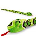 Екологична плюшена играчка Keel Toys Keeleco - Змия, 100 cm, асортимент - 3t