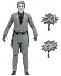 Екшън фигура McFarlane DC Comics: Batman - The Joker '66 (Black & White TV Variant), 15 cm - 7t