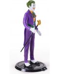 Екшън фигура The Noble Collection DC Comics: Batman - The Joker (Bendyfigs), 19 cm - 2t
