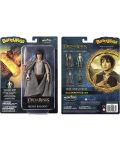 Екшън фигура The Noble Collection Movies: The Lord of the Rings - Frodo Baggins (Bendyfigs), 19 cm - 4t