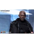 Екшън фигура Captain America The Winter Soldier Movie Masterpiece - Nick Fury, 30 cm - 10t