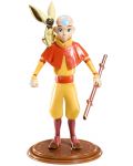 Екшън фигура The Noble Collection Animation: Avatar: The Last Airbender - Aang (Bendyfig), 18 cm - 1t
