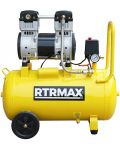 Електрически компресор RTRMAX - 44702, 50 l, 1.1kW, 8 Bar, безшумен - 1t