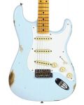 Електрическа китара Fender - Custom Shop '56 Relic, Sonic Blue - 3t