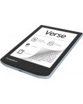 Електронен четец PocketBook - Verse, 6'', 512MB/8GB, Bright Blue - 2t