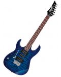 Електрическа китара Ibanez - GRX70QAL TBB, синя - 1t