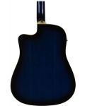 Електро-акустична китара Ibanez - PF15ECE, Blue Sunburst High Gloss - 7t