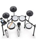 Електронни барабани Alesis - Nitro Max Kit, черни/бели - 1t