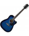 Електро-акустична китара Ibanez - PF15ECE, Blue Sunburst High Gloss - 2t