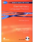 Elementary Language Practice + CD-ROM (no key): Grammar and Vocabulary / Английски език (Граматика и лексика - без отговори) - 1t