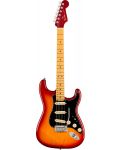 Електрическа китара Fender - American Ultra Luxe Strat, Plasma Red - 1t