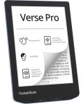 Електронен четец PocketBook - Verse Pro, 6'', 512MB/16GB, Azure - 1t