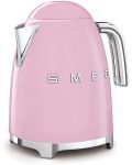 Електрическа кана Smeg - KLF03PKEU, 2400W, 1.7 l, розова - 2t