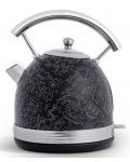 Електрическа кана Schneider - Keith Haring, 2200 W, 1.7 l, черна - 3t