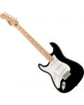 Електрическа китара Fender - Squier Sonic Stratocaster LH MN, черна - 2t