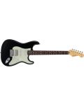 Електрическа китара Fender - Japan Hybrid II Stratocaster HSS, черна - 2t