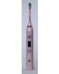 Електрическа четка за зъби IQ - Brushes Pink, 2 накрайници, розова - 2t