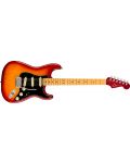 Електрическа китара Fender - American Ultra Luxe Strat, Plasma Red - 2t