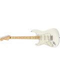 Електрическа китара Fender - Player Strat LH MN, Polar White - 2t