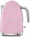 Електрическа кана Smeg - KLF03PKEU, 2400W, 1.7 l, розова - 1t