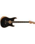 Електро-акустична китара Fender - Acoustasonic Strat, черна - 3t