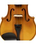 Електро-акустична цигулка Stagg - VN-4/4 ELEC, кафява - 4t