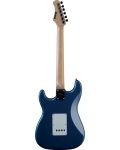 Електрическа китара EKO - S-300, синя/бяла - 3t