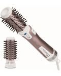 Електрическа четка за коса Rowenta - CF9540F0, 1000W, розова/бяла - 1t