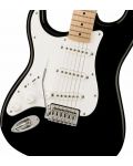 Електрическа китара Fender - Squier Sonic Stratocaster LH MN, черна - 6t