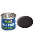 Eмайлна боя Revell - Катранено черно, мат (R32106) - 1t