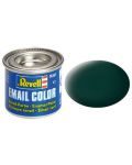 Eмайлна боя Revell - Зеленикаво-черен, мат (R32140) - 1t