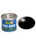 Eмайлна боя Revell - Копринено черно (R32302) - 1t