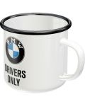 Емайлирано канче Nostalgic Art BMW - Drivers Only - 2t