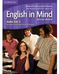 English in Mind Level 3 Audio CDs / Английски език - ниво 3: 3 аудиодиска - 1t
