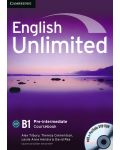 English Unlimited Pre-intermediate Coursebook: Английски език - ниво B1 (учебник с DVD-ROM) - 1t