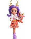 Кукла Mattel Enchantimals от Mattel – Данеса Диър, с еленче - 2t