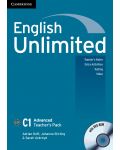 English Unlimited Advanced Teacher's Pack (Teacher's Book with DVD-ROM) - 1t