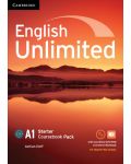 English Unlimited Starter Coursebook with e-Portfolio and Online Workbook Pack - 1t