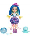 Кукла Mattel Enchantimals - Jessa Jellyfish, с медуза - 1t