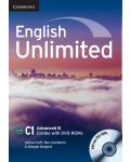 English Unlimited Advanced B Combo with 2 DVD-ROMs - 1t