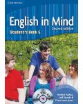 English in Mind Level 5 Student's Book with DVD-ROM / Английски език - ниво 5: Учебник + DVD-ROM - 1t