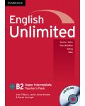 English Unlimited Upper Intermediate Teacher's Pack (Teacher's Book with DVD-ROM) - 1t