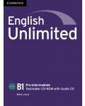 English Unlimited Pre-intermediate Testmaker CD-ROM and Audio CD - 1t